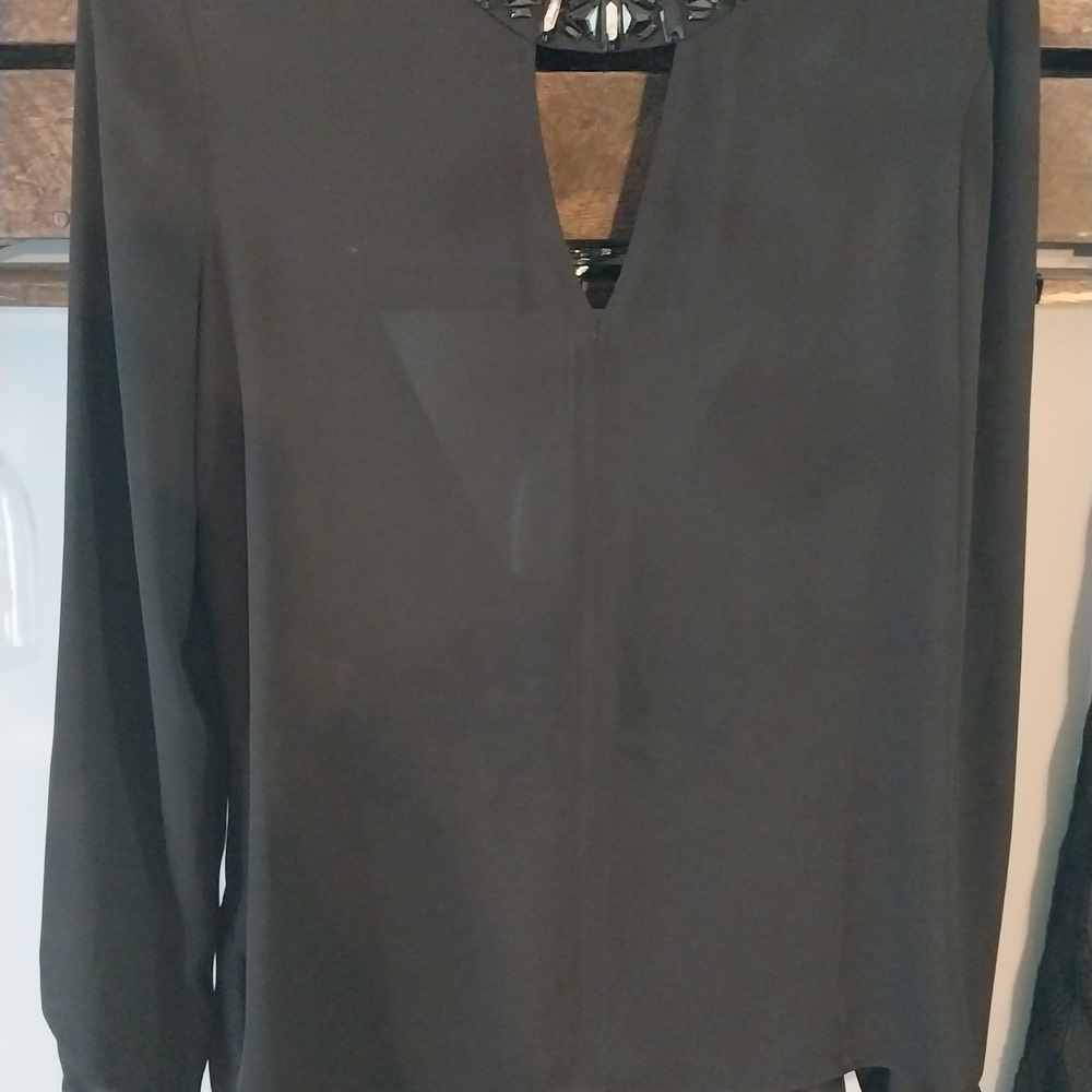 BCBGeneration Elegant Black Blouse
